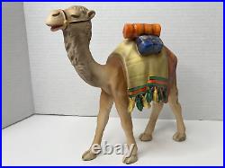 Vtg GOEBEL Hummel 8.5 STANDING NATIVITY CAMEL Figurine Colorful W Germany TMK5