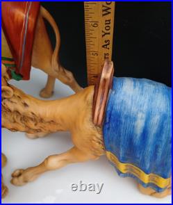 Vtg Goebel Hummel LARGE SET KNEELING STANDING LAYING NATIVITY CAMEL W Germany