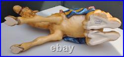 Vtg Goebel Hummel LG KNEELING STANDING LAYING NATIVITY CAMEL W Germany VIBRANT
