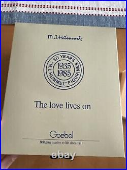 Vtg Goebel Hummel The Love Lives On 1985 50 Year Jubilee Figurine W Germany