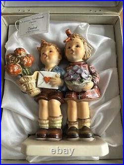 Vtg Goebel Hummel The Love Lives On 1985 50 Year Jubilee Figurine W Germany