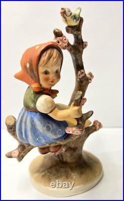 Vtg Goebel Hummel Tmk 3 Apple Tree Girl 6 Tall Figurine W. Germany #141/1