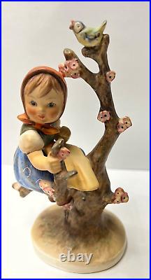 Vtg Goebel Hummel Tmk 3 Apple Tree Girl 6 Tall Figurine W. Germany #141/1
