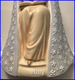 Vtg HUMMEL Mary & Infant Jesus Flower Madonna Figurine Germany Full Bee 9.5 TMK2