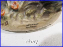 Vtg Hummel Goebel Century Collection #441 Call to Worship Clock Figurine