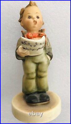 Vtg Hummel Goebel Figurine #135 Soloist 4.75 Boy Singing 1955 U. S. Zone Germany