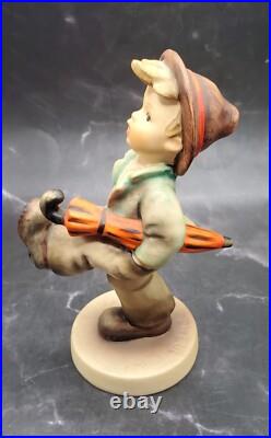 Vtg Hummel Goebel Happy Traveler 109/0 Porcelain Figurine-Full Bee 1960-1963