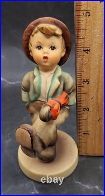 Vtg Hummel Goebel Happy Traveler 109/0 Porcelain Figurine-Full Bee 1960-1963