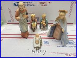 Vtg Hummel Goebel Mary Joseph Baby Jesus West Germany Christmas Nativity Wisemen