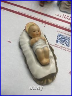 Vtg Hummel Goebel Mary Joseph Baby Jesus West Germany Christmas Nativity Wisemen