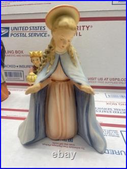 Vtg Hummel Goebel Mary Joseph Baby Jesus West Germany Christmas Nativity Wisemen