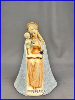 Vtg M. I. Hummel Goebel FLOWER MADONNA 8 1/4 Figurine TMK-4 MINT