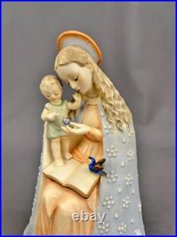Vtg M. I. Hummel Goebel FLOWER MADONNA 8 1/4 Figurine TMK-4 MINT