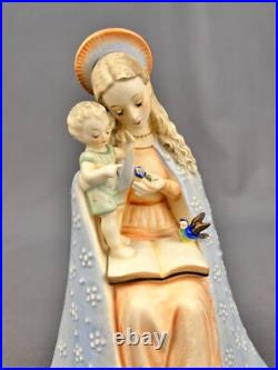 Vtg M. I. Hummel Goebel FLOWER MADONNA 8 1/4 Figurine TMK-4 MINT