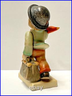 Vtg Tmk2 Full Bee Goebel Hummel Merry Wanderer Collector Item Figurine #11/0