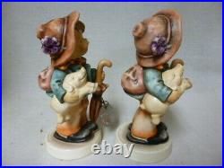 WORLD WIDE UNKNOWN old rare MI Hummel/Goebel figurine 2 times 335/0